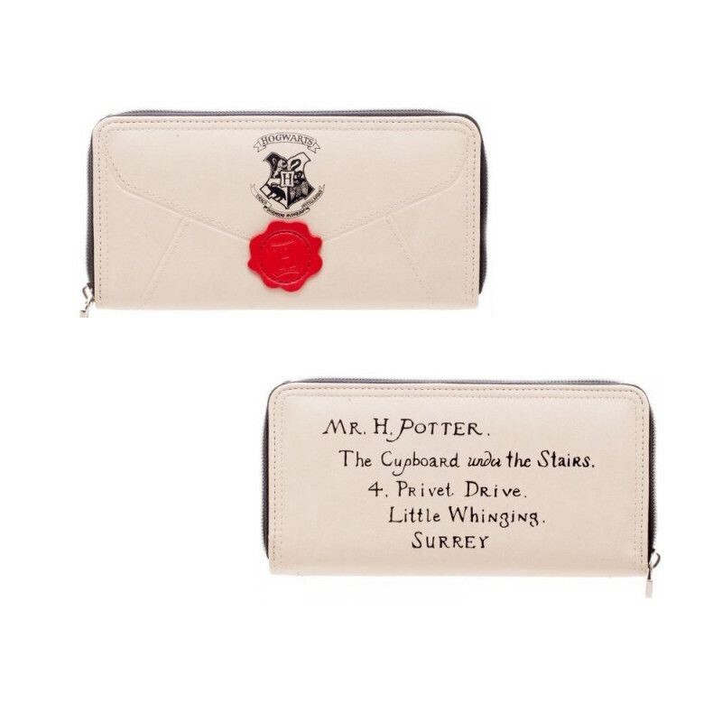 BILLETERA CARTA ACEPTACION HARRY POTTER