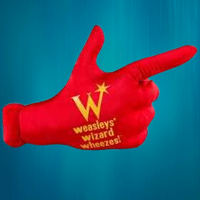 GUANTE WEASLEY WIZARD WHEEZES HARRY POTTER