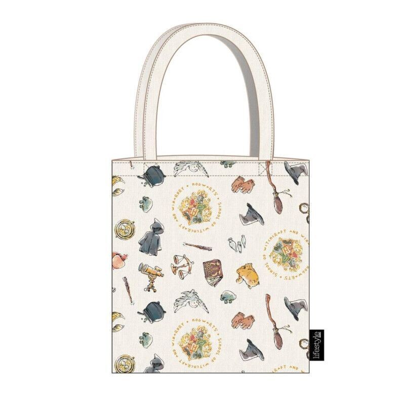 BOLSA TELA ICONOS HARRY POTTER