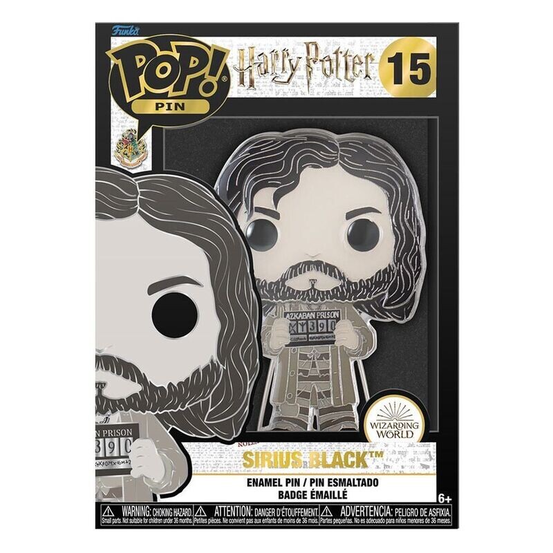 PIN CHAPA SIRIUS BLACK Nº 15 POP PIN HARRY POTTER