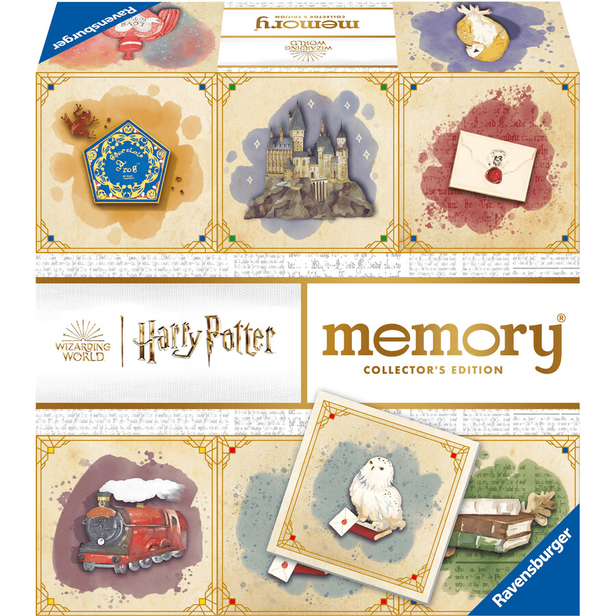 JUEGO MESA MEMORY BRILLA OSCURIDAD HARRY POTTER