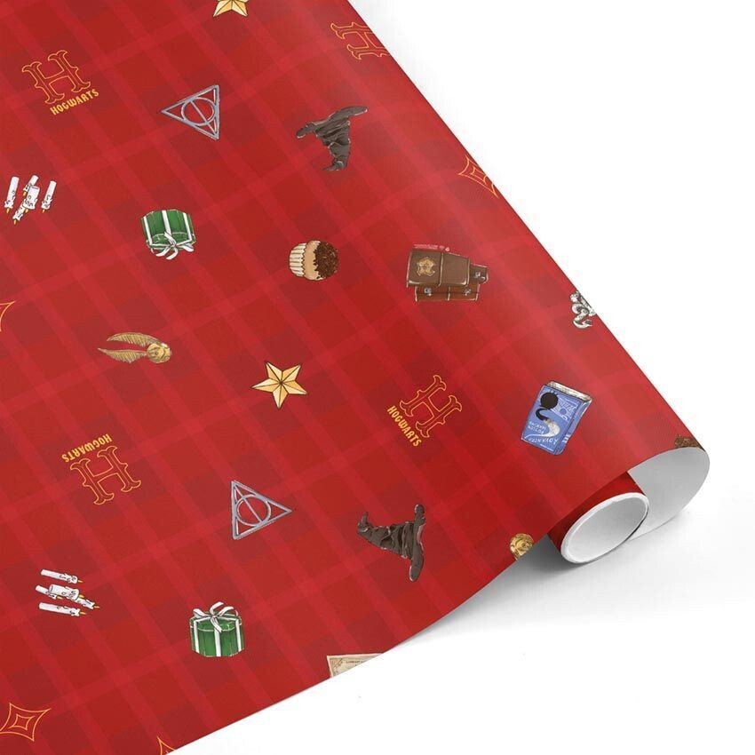 PAPEL REGALO ICONOS HARRY POTTER