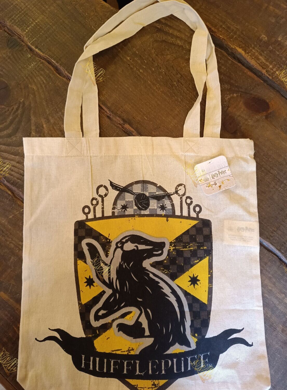 BOLSA TELA HUFFLEPUFF HARRY POTTER