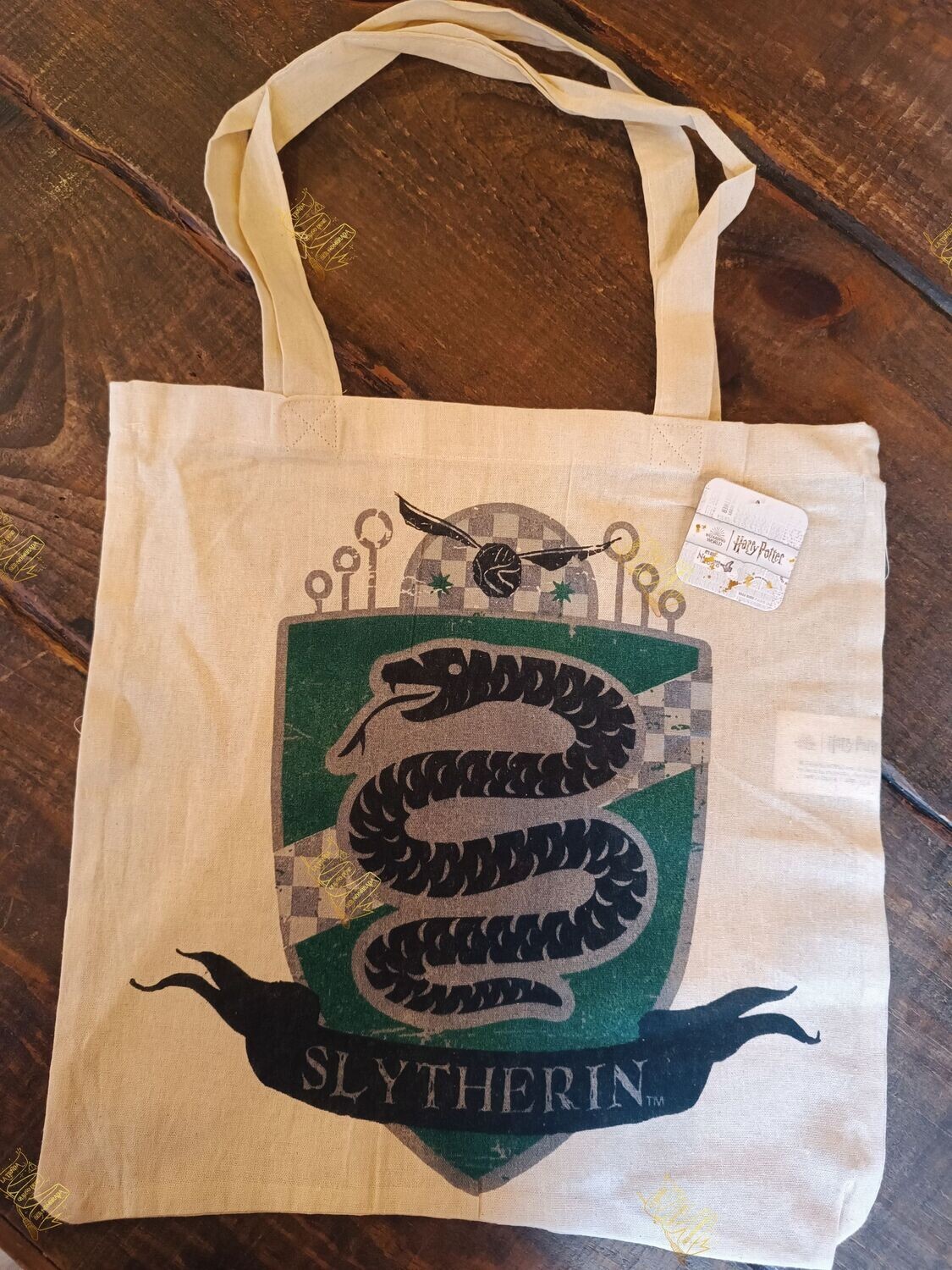 BOLSA TELA SLYTHERIN HARRY POTTER