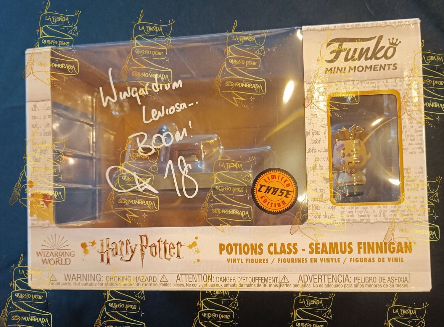 FUNKO POP CHASE FIRMADA POR SEAMUS FINNIGAN (DEVON MURRAY)