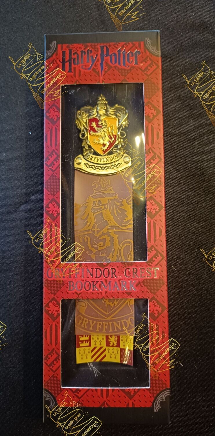 MARCAPAGINAS GRYFFINDOR FIRMADA POR SEAMUS FINNIGAN (DEVON MURRAY)