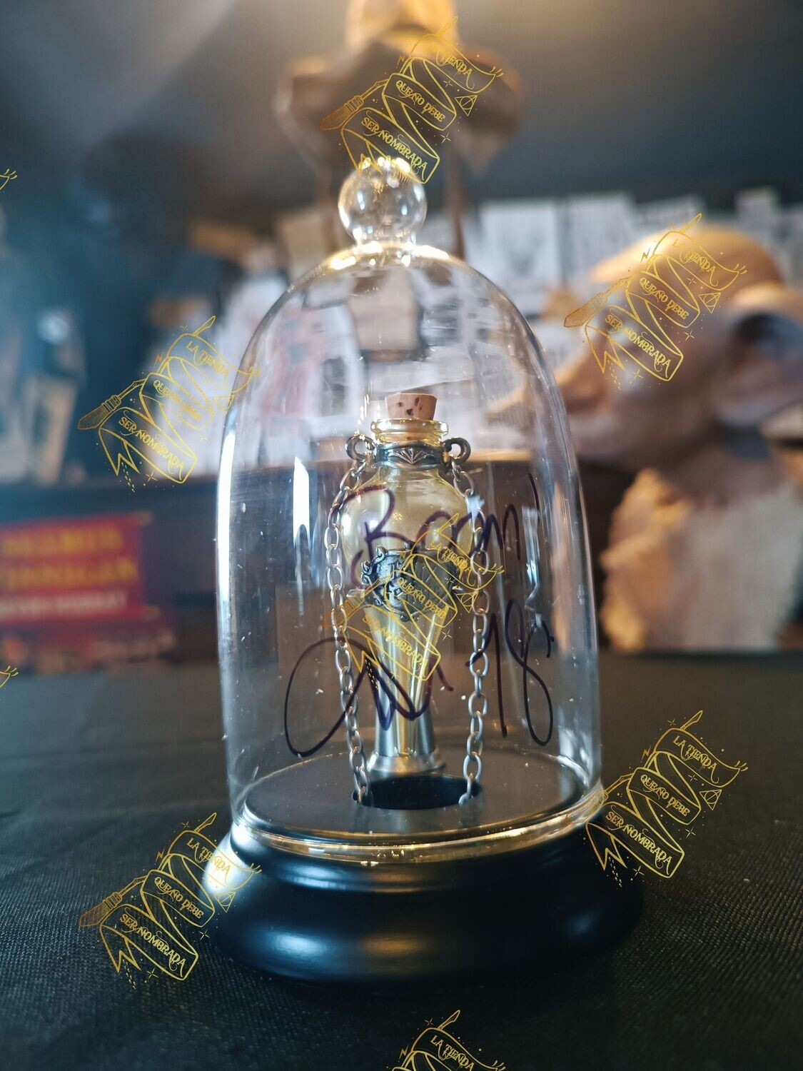 POCION FELIX FELICIS FIRMADA POR SEAMUS FINNIGAN (DEVON MURRAY)