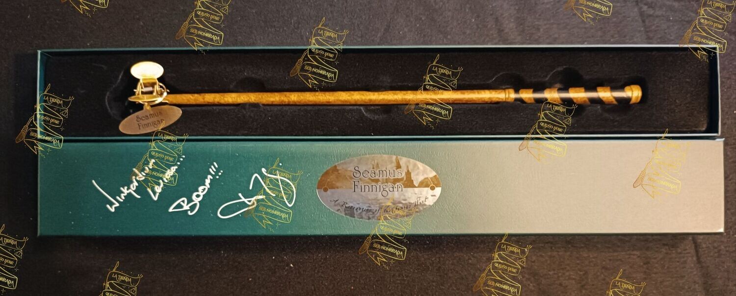 VARITA FIRMADA POR SEAMUS FINNIGAN (DEVON MURRAY)