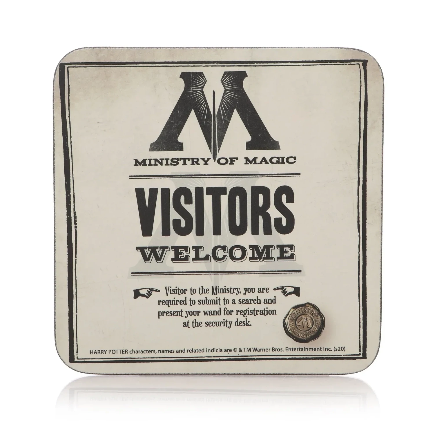POSAVASOS MINISTRY OF MAGIC HARRY POTTER
