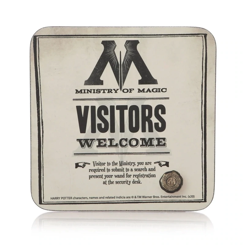 POSAVASOS MINISTRY OF MAGIC HARRY POTTER