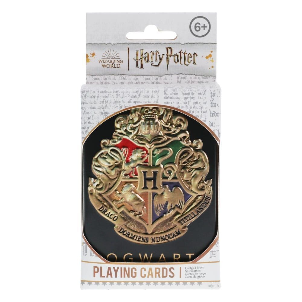 BARAJA CARTAS HOGWARTS DELUXE POKER HARRY POTTER