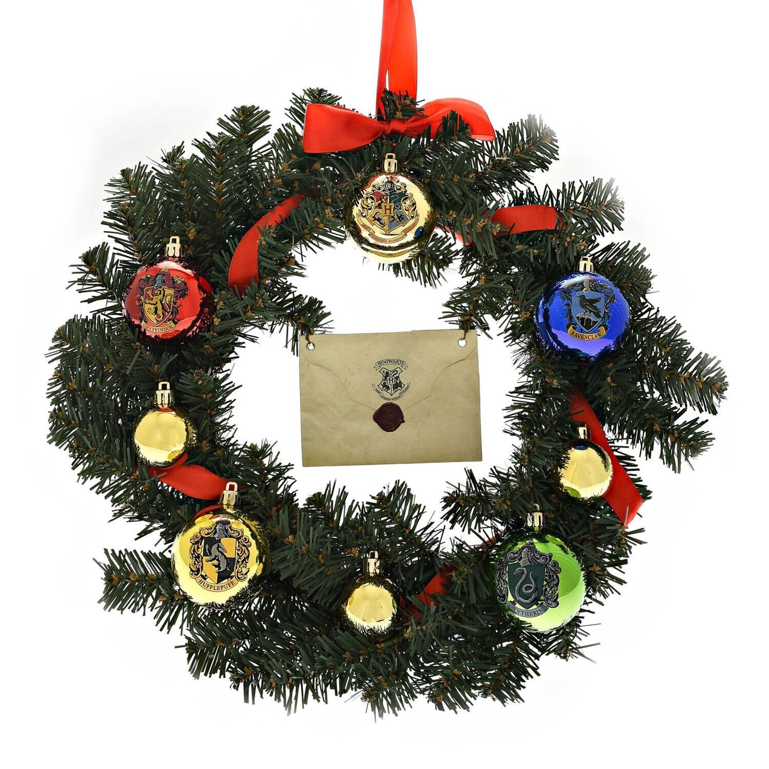 CORONA NAVIDAD CARTA ACEPTACION HARRY POTTER