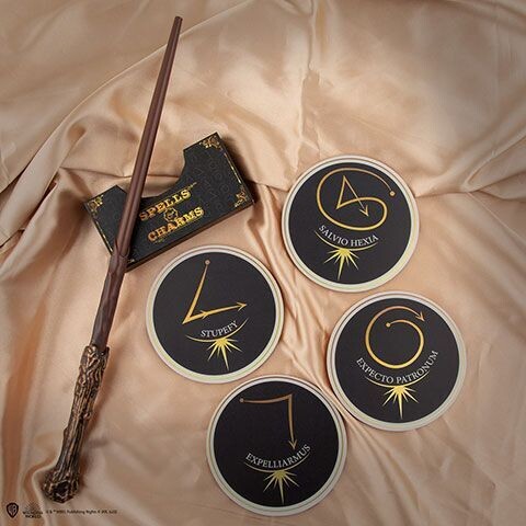SET POSAVASOS CONJUROS CINE REPLICAS HARRY POTTER