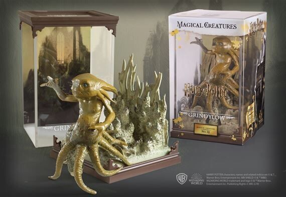 FIGURA GRINDYLOW CRIATURAS MAGICAS NOBLE COLLECTION