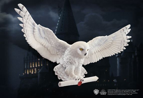 ESCULTURA HEDWIG HARRY POTTER NOBLE COLLECTION