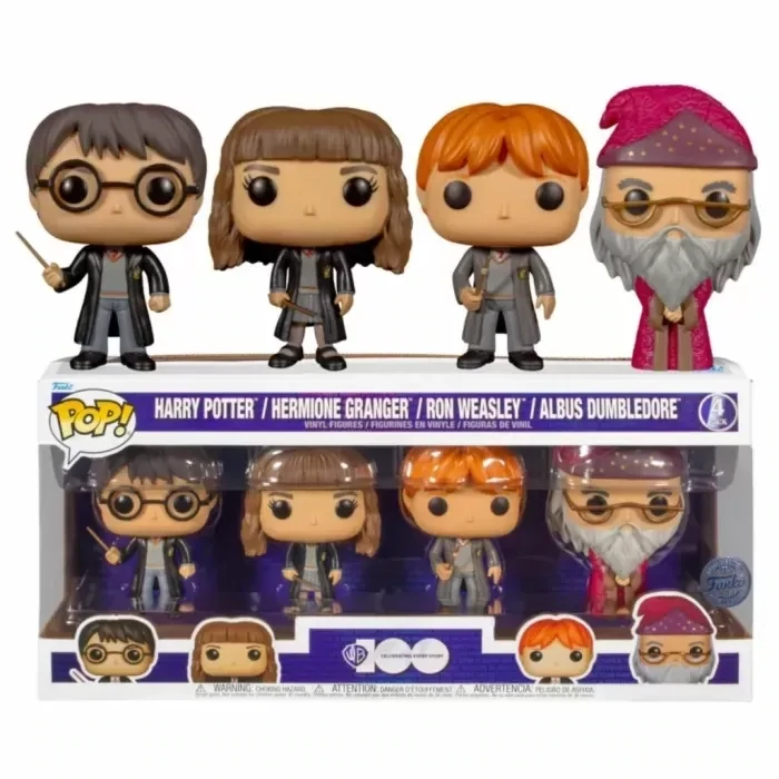 PACK HARRY HERMIONE RON ALBUS SPECIAL EDICION HARRY POTTER FUNKO POP