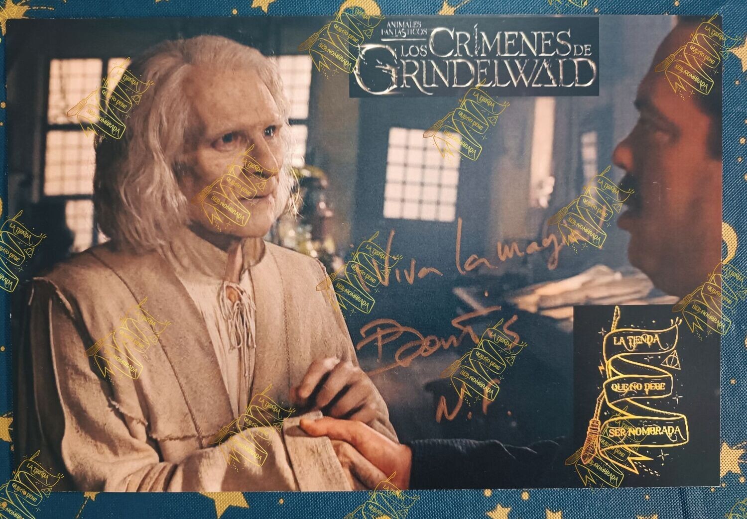 FOTO FIRMADA POR NICOLAS FLAMEL (BRONTIS JODOROWSKY)