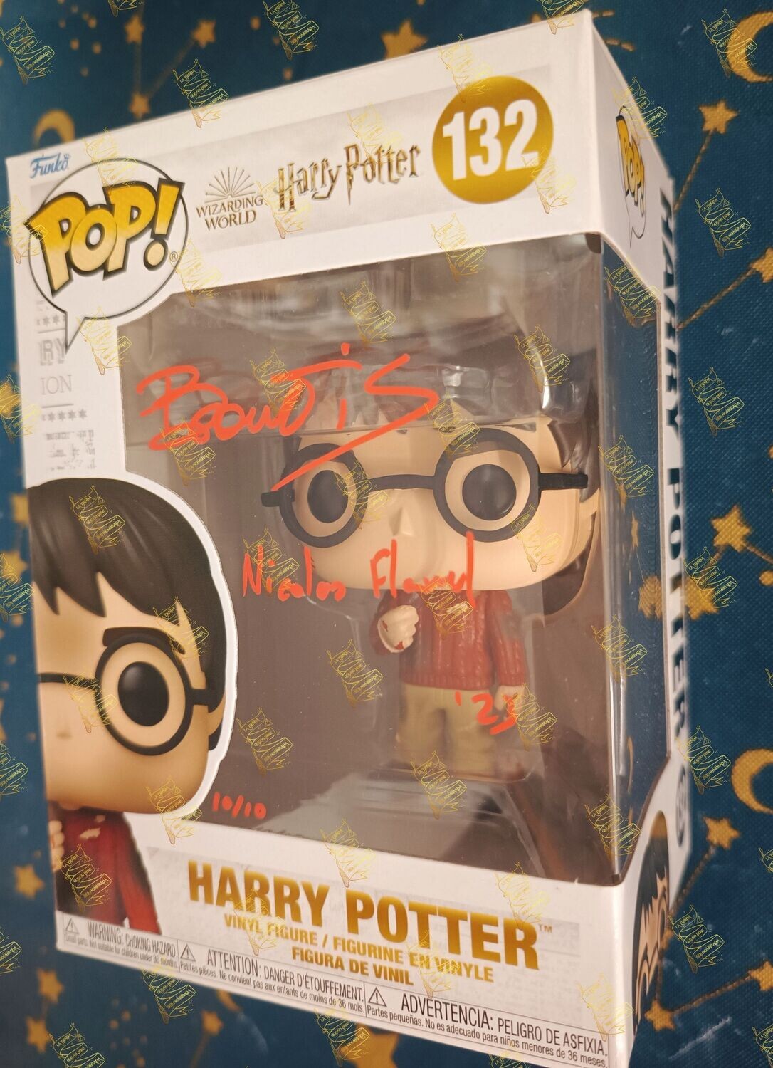 FUNKO HARRY POTTER FIRMADO POR NICOLAS FLAMEL (BRONTIS JODOROWSKY)