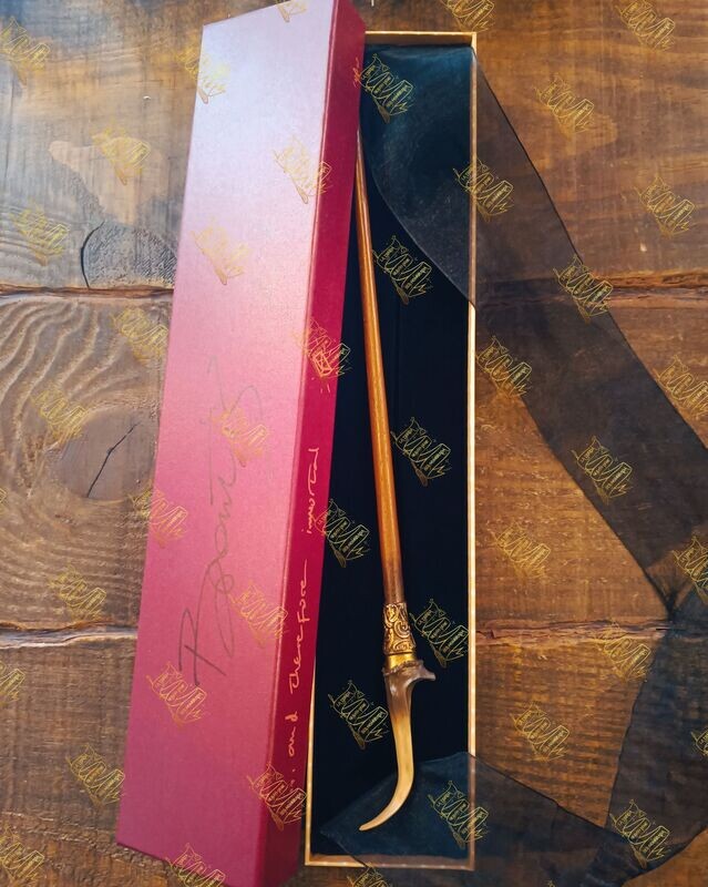 VARITA OLLIVANDERS DESCATALOGADA DE NICOLAS FLAMEL  FIRMADA POR BRONTIS JODOROWSKY