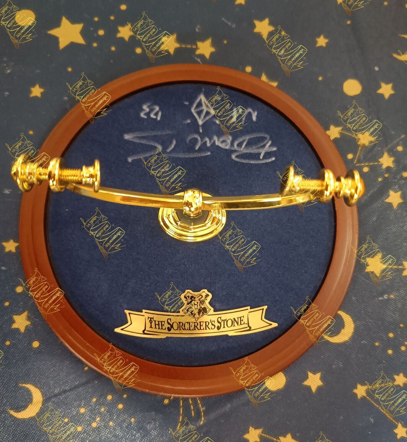 REPLICA PIEDRA FILOSOFAL FIRMADO POR NICOLAS FLAMEL (BRONTIS JODOROWSKY)