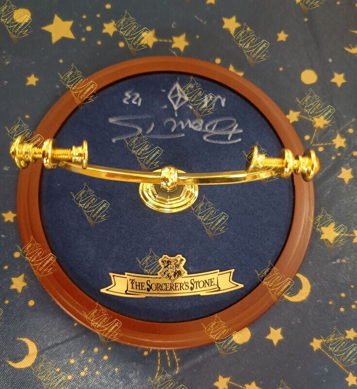 REPLICA PIEDRA FILOSOFAL FIRMADO POR NICOLAS FLAMEL (BRONTIS JODOROWSKY)