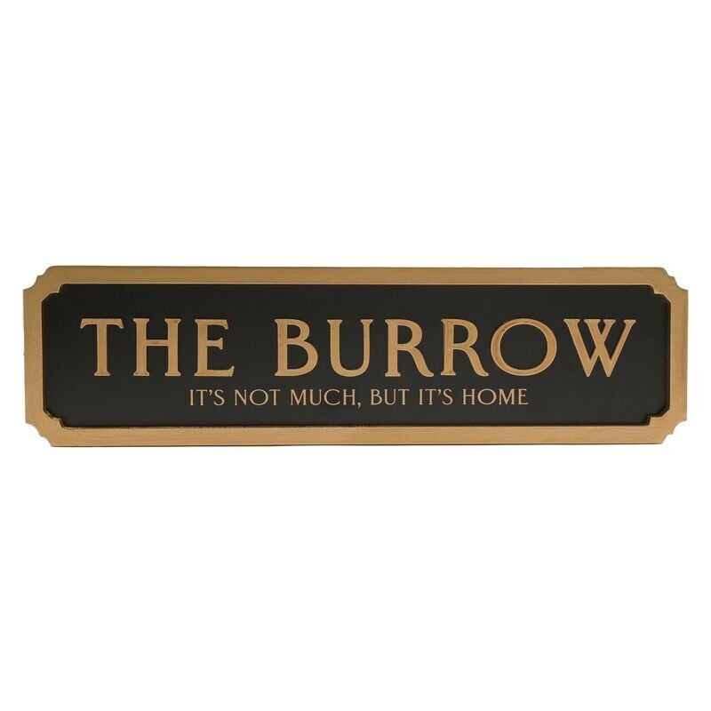 CARTELERIA THE BURROW HARRY POTTER