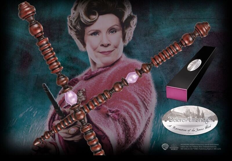 VARITA DOLORES UMBRIDGE C/PINZA HARRY POTTER NOBLE COLLECTION