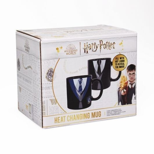 TAZA TERMICA UNIFORME CAMBIA RAVENCLAW HARRY POTTER