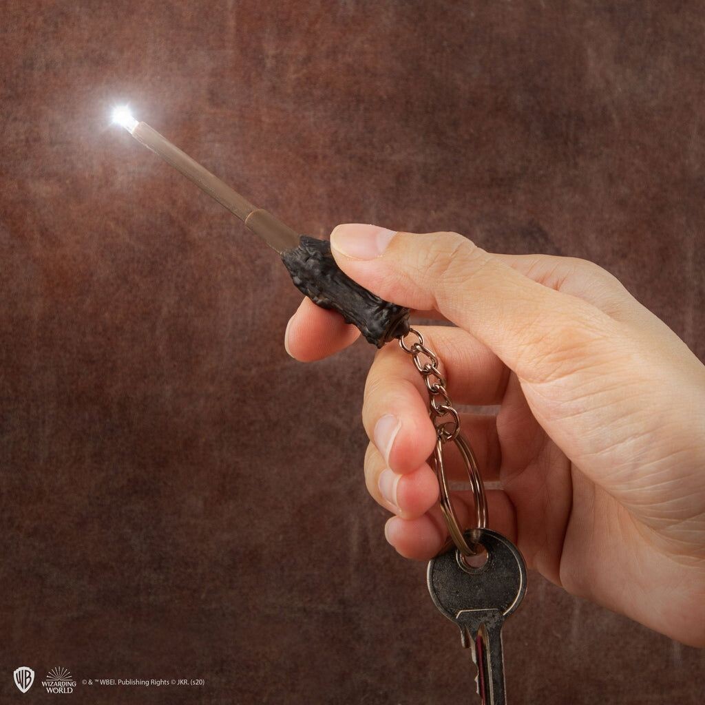 LLAVERO VARITA LUMINOSO HARRY POTTER CINE REPLICAS