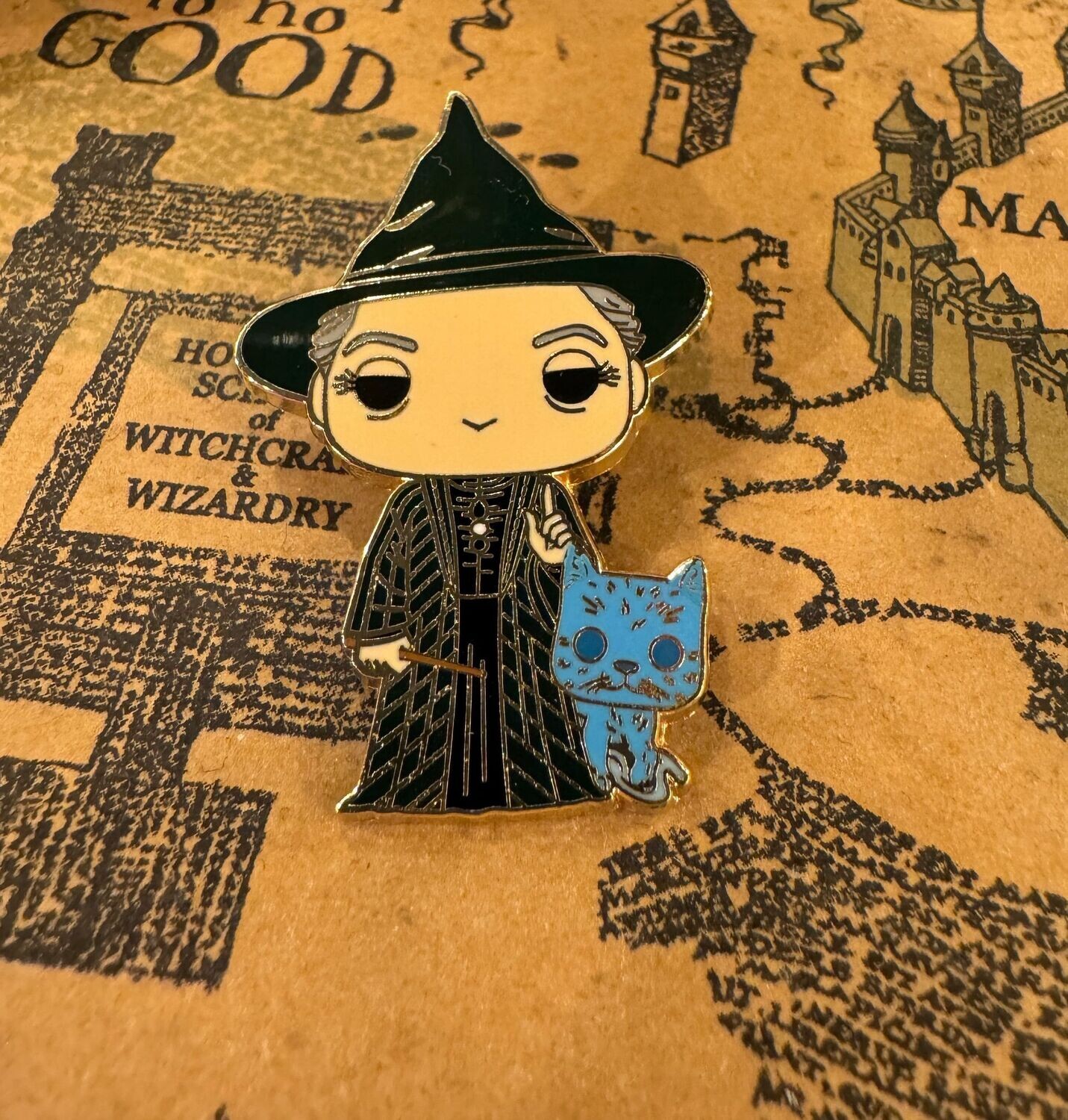 PIN MCGONAGALL PATRONUS HARRY POTTER