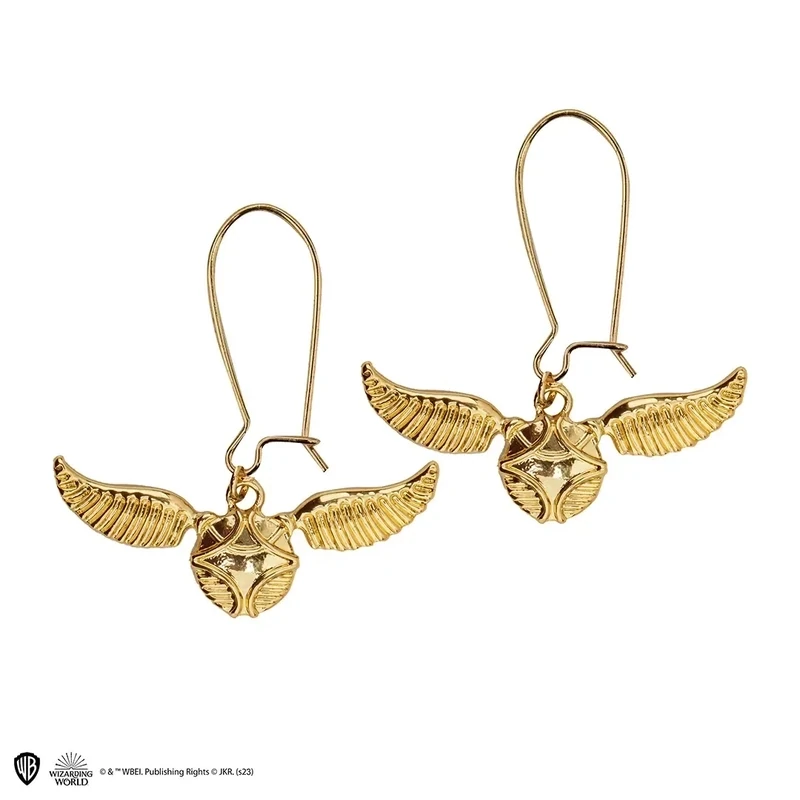PENDIENTES SNITCH DORADA HARRY POTTER