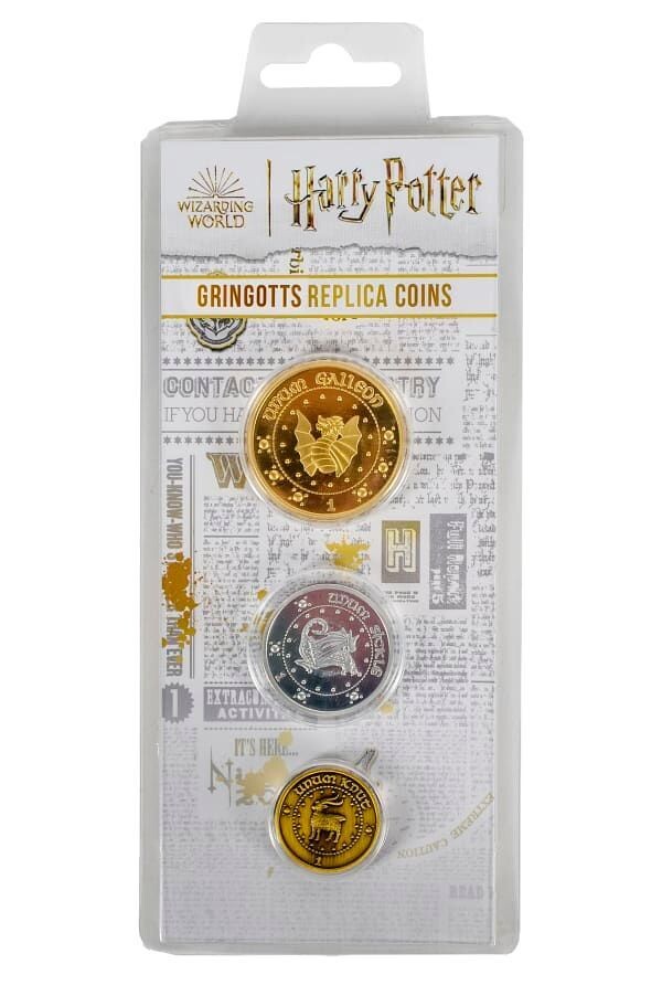 REPLICA MONEDAS GRINGOTTS HARRY POTTER
