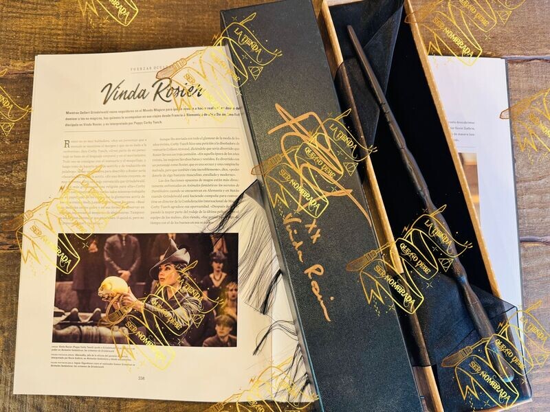 VARITA FIRMADA POR VINDA ROSIER (POPPY CORBY)