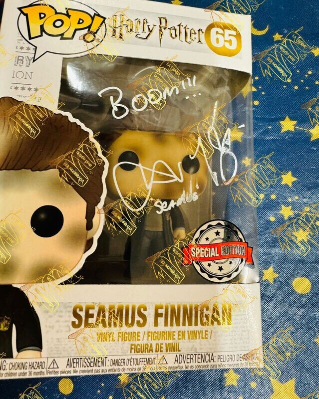 FUNKO POP Nº 65 EXCLUSIVO FIRMADO POR SEAMUS FINNIGAN (DEVON MURRAY)