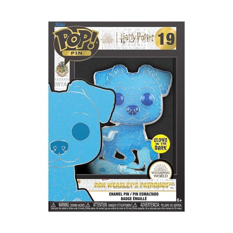 PIN CHAPA PATRONUS RON WEASLEY Nº19 POP PIN HARRY POTTER