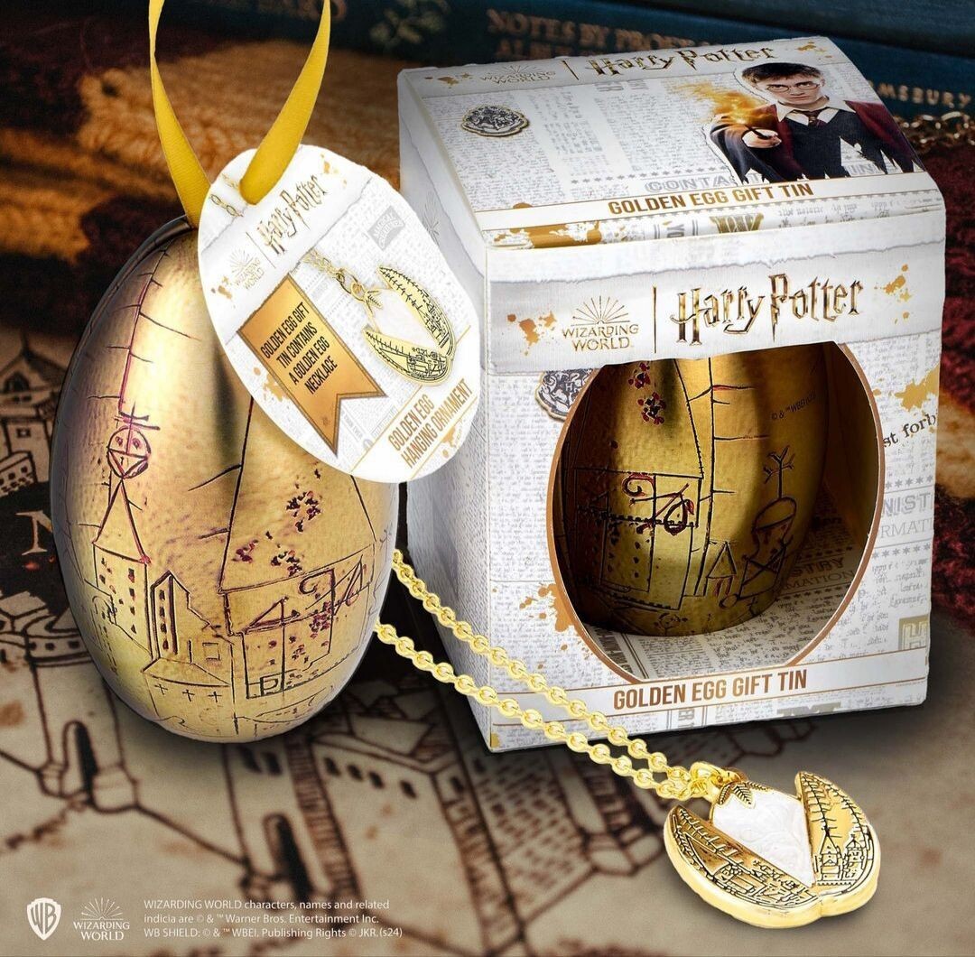 REPLICA HUEVO ORO & COLLAR HARRY POTTER