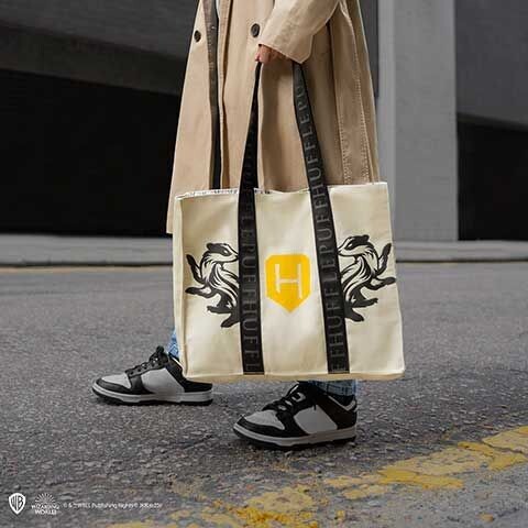 BOLSA TELA DELUXE HUFFLEPUFF HARRY POTTER
