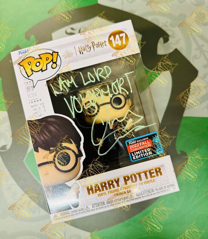 FUNKO POP HARRY POTTER Nº147 EXCLUSIVO FIRMADO POR TOM RIDDLE (CHRISTIAN COULSON)