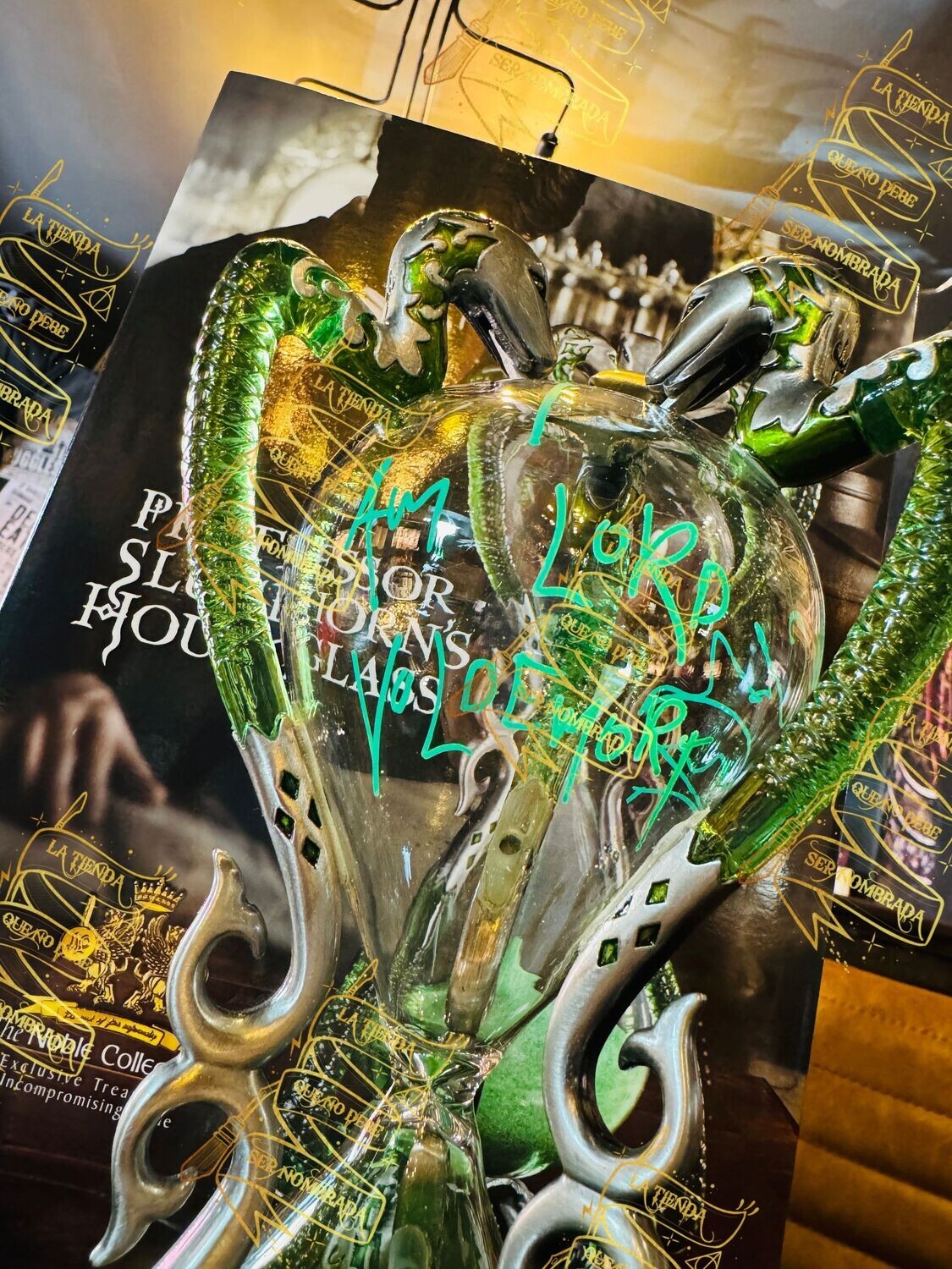 REPLICA RELOJ ARENA PROFESOR SLUGHORN FIRMADO POR TOM RIDDLE (CHRISTIAN COULSON)