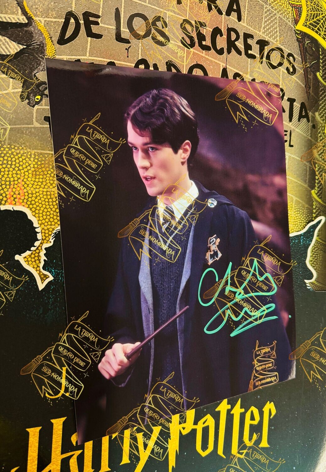 FOTOGRAFIA FIRMADA POR TOM RIDDLE (CHRISTIAN COULSON)
