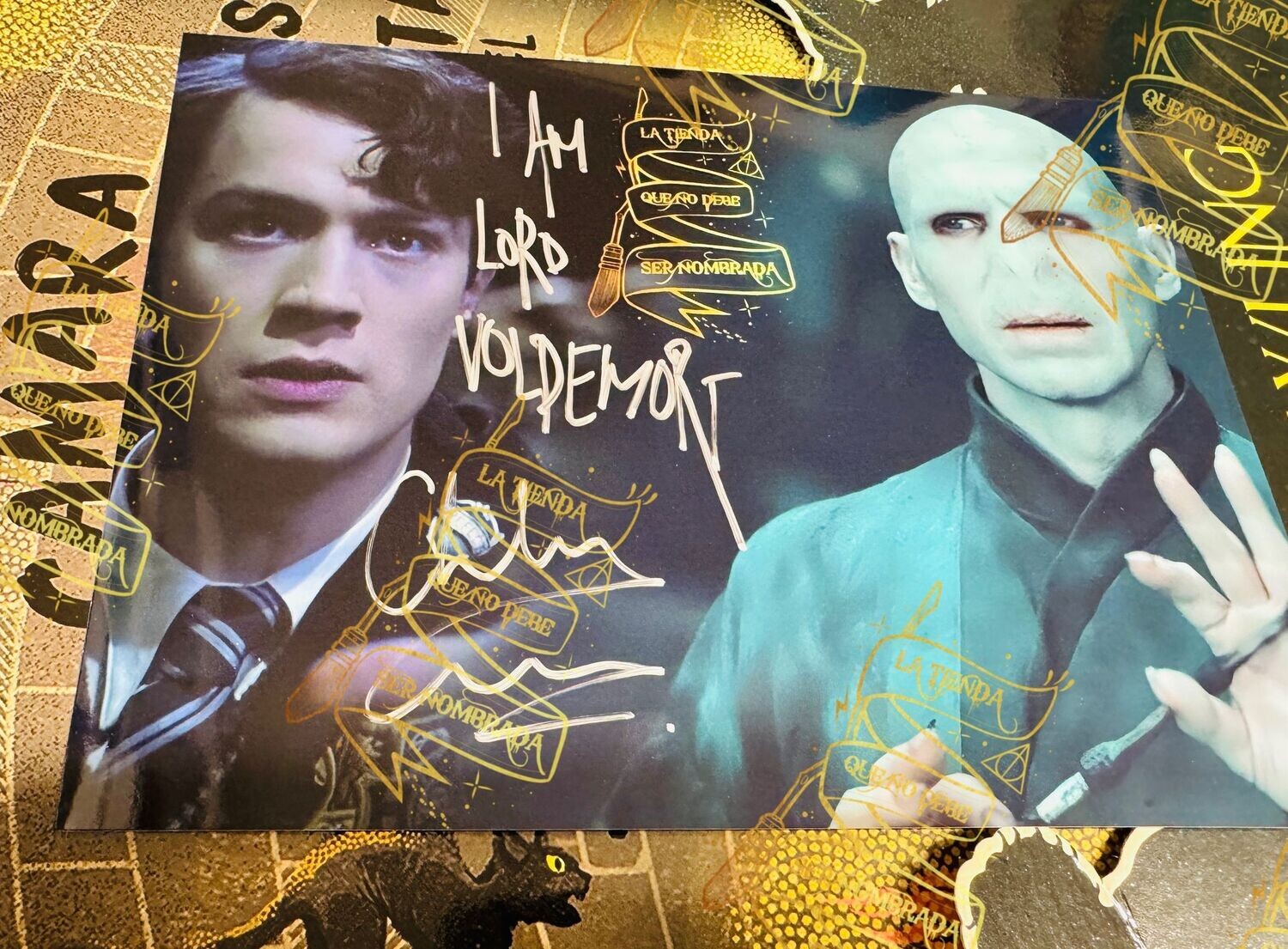​​​​​​FOTOGRAFÍA FIRMADA POR TOM RIDDLE (CHRISTIAN COULSON)