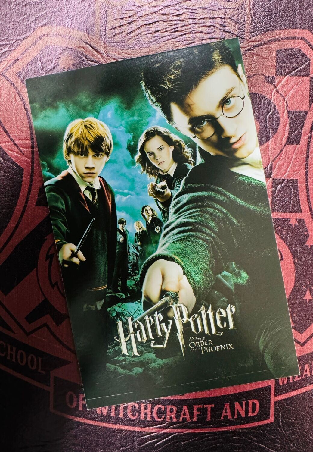 POSTAL HARRY POTTER Y LA ORDEN DEL FENIX