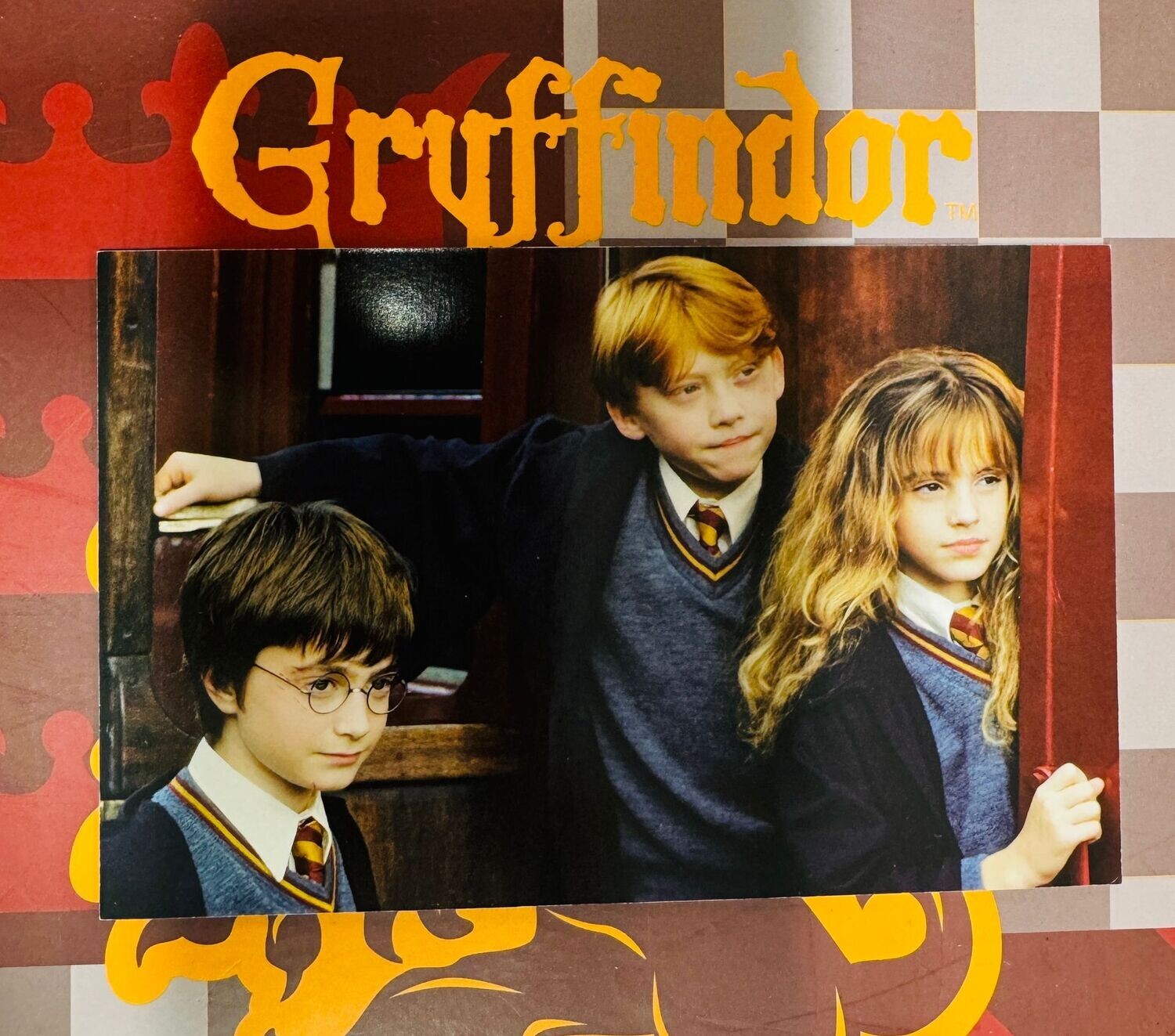 POSTAL HARRY, HERMIONE Y RON
