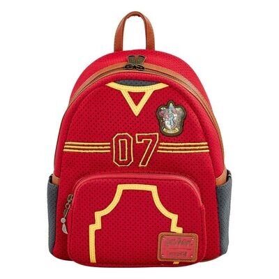 MOCHILA UNIFORME QUIDDITCH EXCLUSIVO HARRY POTTER LOUNGEFLY