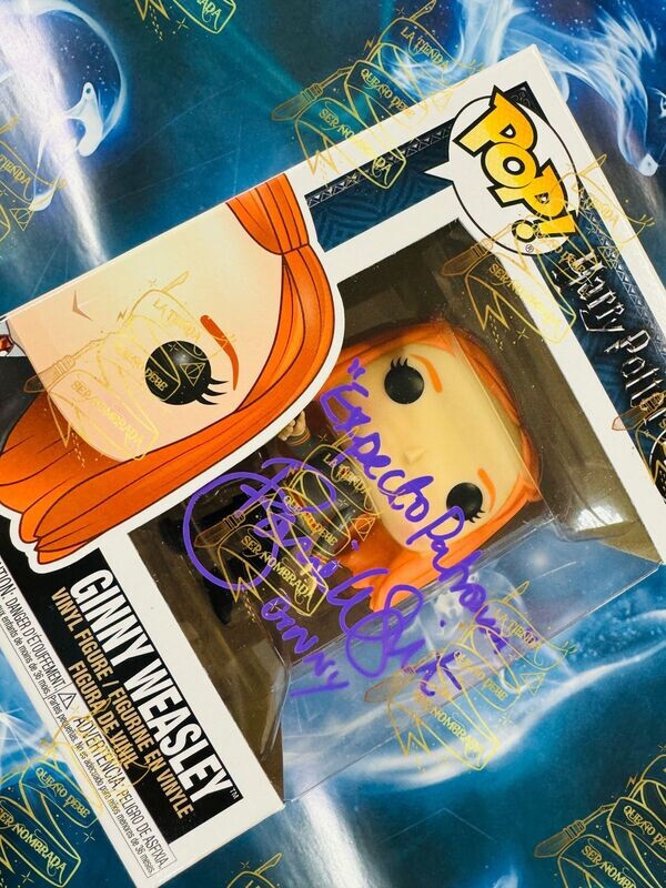 FUNKO POP GINNY WEASLEY Nº46 FIRMADO POR (BONNIE WRIGHT)