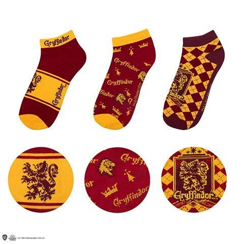 SET CALCETINES GRYFFINDOR HARRY POTTER CINE REPLICAS