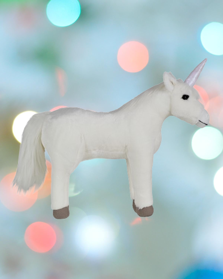PELUCHE UNICORNIO BLANCO HARRY POTTER