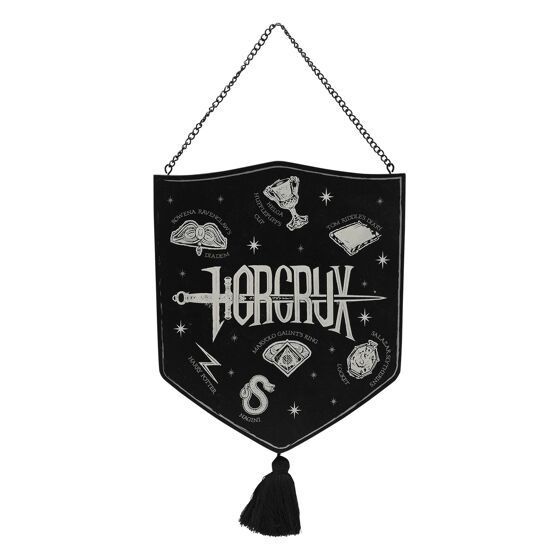 PLACA COLGAR HORROCRUX ALUMBRA OSCURIDAD HARRY POTTER