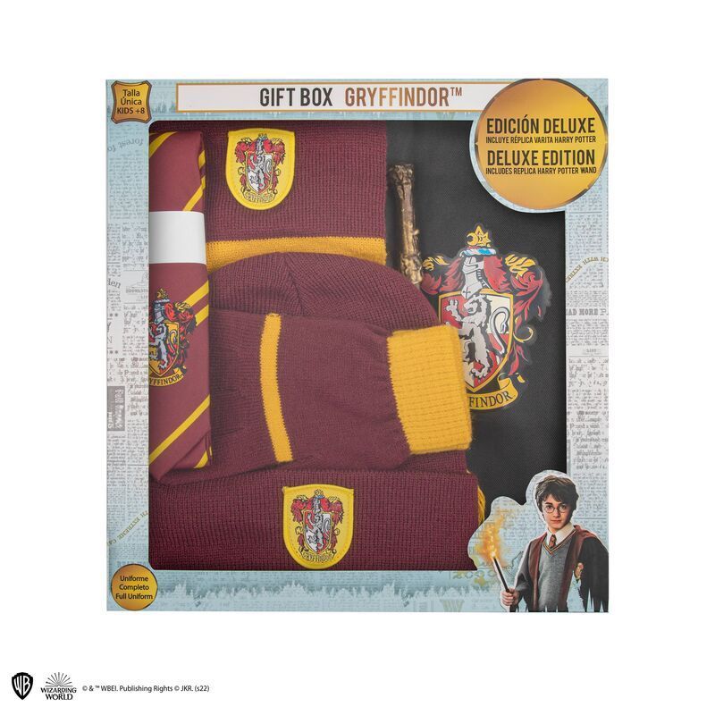 ☞PACK TUNICA GRYFFINDOR TALLA:KIDS HARRY POTTER CINE REPLICAS