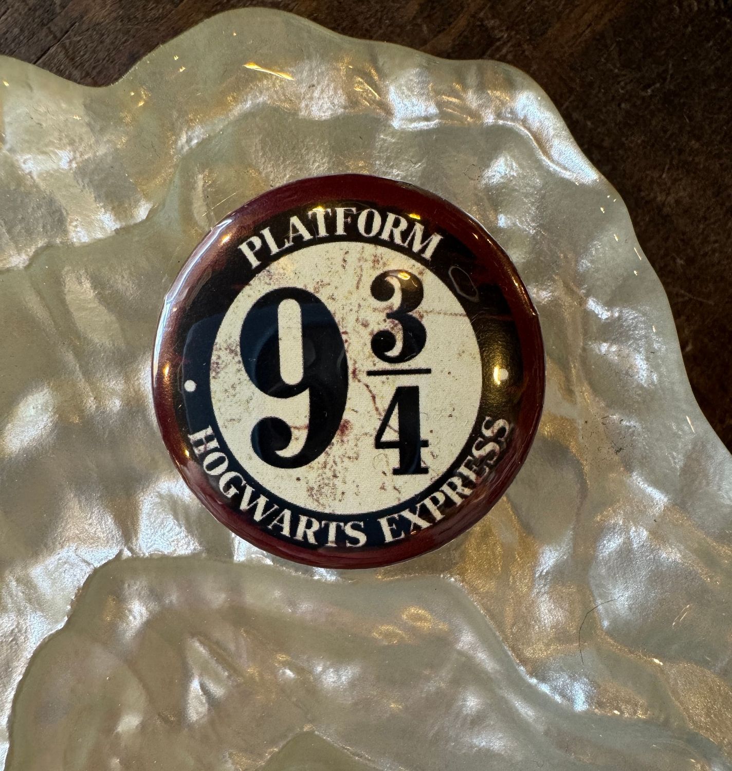 CHAPA PLATAFORMA 9 3/4 HARRY POTTER